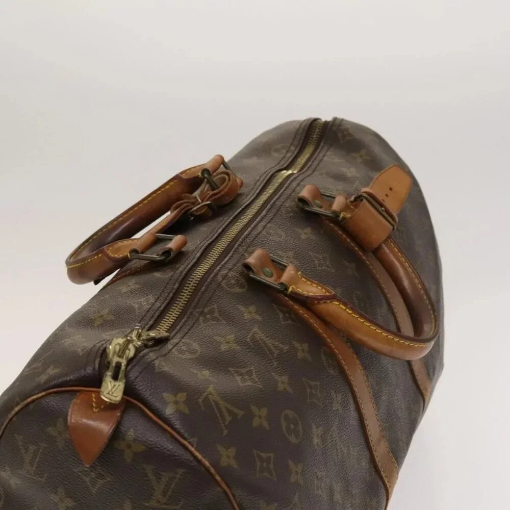 LOUIS VUITTON Monogram Keepall 45 Boston Bag M41428 LV Auth 127942